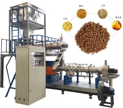 China 150kw High Capacity Fish Feed Pelletizer for Ornamental Fish Auto Pellet Machine for sale