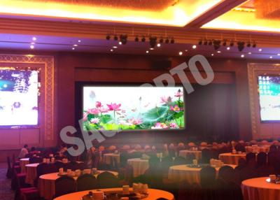 China Hire High Resolution Indoor Advertising LED Display Video Wall 17222 Dots / ㎡ Programmable for sale