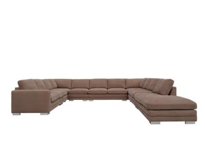 China Corduroy Sectional Fabric Sofa 8 Piece Modular Sectional Sofa for sale