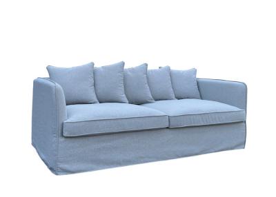 China Feather Padded Cushion Removable Cover Sofa 3 Seater Sofa With Removable Covers for sale