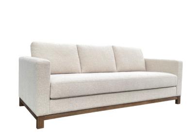 China Sofa aus Holz mit Baustein aus drei Sitzplätzen zu verkaufen