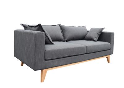 中国 織物ソファ 木製のベース 木製の基板 投げ枕 純泡の座席の枕 販売のため