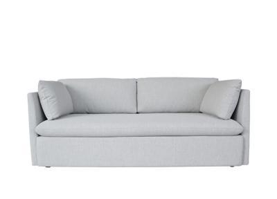 China Capa de tejido del sofá Loveseat de esponja pura almohadas de cojín llenas de fibra de poliéster en venta