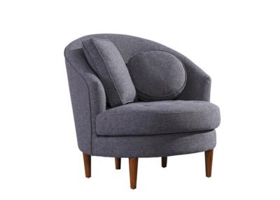 Китай Талия подушка ткань ручной стул сиденья подушка съемные деревянные ноги серый ручной стул продается