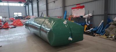 China 6000 Liters PVC Tarpaulin Water Tank Farm Irrigation Animal Drinking Foldable Water Bladder for sale