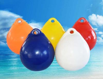 China A65 Weatherproof PVC Inflatable Boat Fender Buoys Professional Big Marine Fender for sale