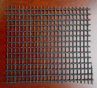 China Double Side Acrylic Plastic Mesh Sheet , PVDF Coated Black Construction Safety Mesh for sale