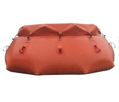 China Irrigated Onion Shape PVC Tarpaulin Water Tank Collapsible Flexible Bladder  4500L for sale