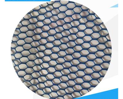China Weather Resistant PVC Mesh Fabric 260g 50m -100m/Roll Length Eco Friendly Coated Mesh for sale