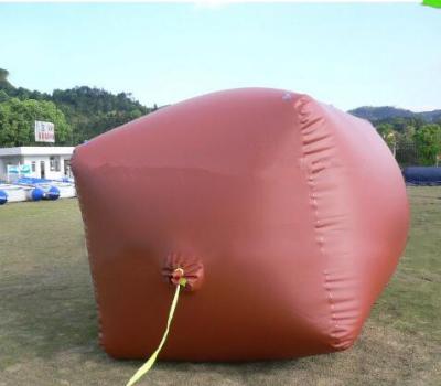 China 5-100m3 Soft Methane Storage Tank,Fireproof Balloon Gas Tank Biogas Fermentation Tank SGS for sale