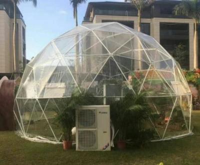 Cina Chiare tende sottoposte agli UV del partito della cupola della tenda di nozze della cupola geodetica della mezza sfera della tenda di campeggio in vendita