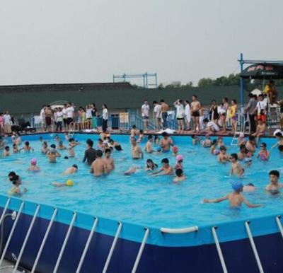 Chine GV 10m * piscine de PVC 10m, piscine de cadre en métal pour la piscine gonflable d'été à vendre