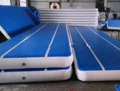 China Customized Inflatable Gymnastics Air Mat With Repair Kits Indoor Entertainment Air Track Mat for sale