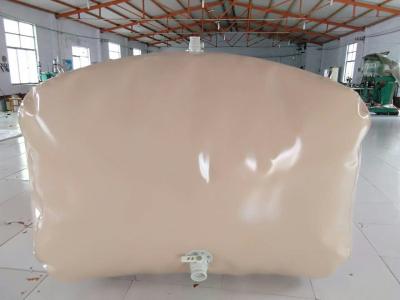 China el tanque de agua plegable 3500L, almohada suave del tanque del agua potable del PVC forma el tanque de agua en venta
