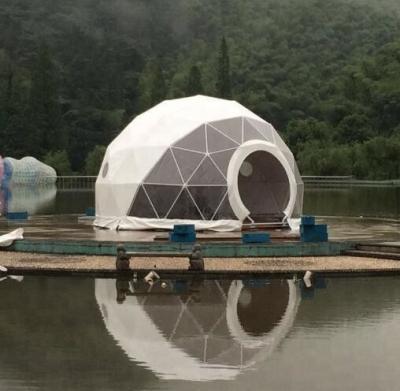 China 8M Winter Camping Geodesic Dome Tent Waterproof Hotel  Tent Igloo Dome Party Tent for sale