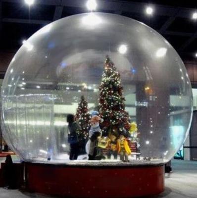 China Schnee-Kugel/Crystal Ball Inflatable Bubble Tent für Weihnachtstätigkeits-aufblasbares Festzelt zu verkaufen