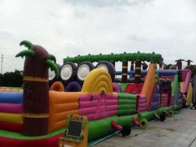 China PVC exterior do parque de diversões inflável gigante de Multifucaional que salta o castelo Bouncy à venda