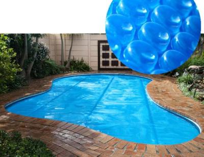 China UV Protection PE Bubble Waterproof Swimming Pool Solar Cover For Rectangular Pool for sale