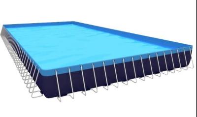 China Lightweight PVC Inflatable Swimming Pool With Metal Frame Home Use Indoor for sale