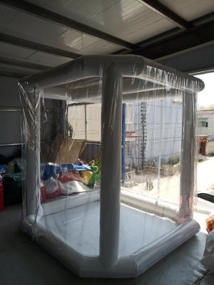 China Aufblasbares Blasen-Zelt der Notmedizinisches Desinfektions-2.5M*2.5M*2.5M Inflatable Bubble Tent zu verkaufen