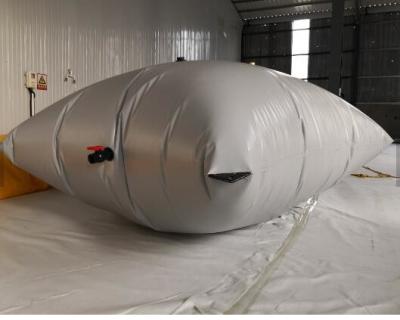 China Pillow PVC TPU Coated Tarpaulin 4000L Water Storage Tank Portable Water Tanks Used To Store for sale