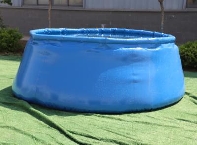 China diámetro de 3M 5500 litros de la cebolla de la forma de la lona de agua del tanque del plástico del agua de tanque de almacenamiento en venta