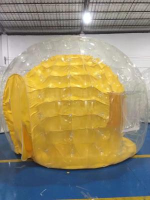 China 5M Inflatable Bubble Tent duas camadas da boa isolação exterior à venda