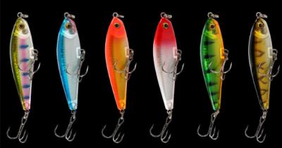 China 6 Colors 7.5CM/8.6g 8# Hooks Mullet,Perch,Catfish Plastic ABS Fishing Bait Pencil Lures for sale