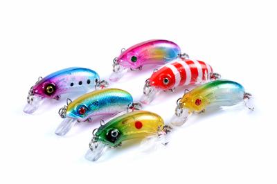 China New Model 6 Colors 5.1CM/7.2G Sinking Minnow Fishing Lure Mullet,Perch,Catfish Plastic Hard Bait for sale