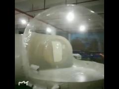 6M diameter Inflatable Bubble Tent with living room and bathroom
