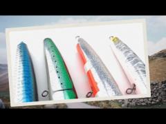 BGO Fishing Lures Wooden Baits Minnow Pencil Wood Lure
