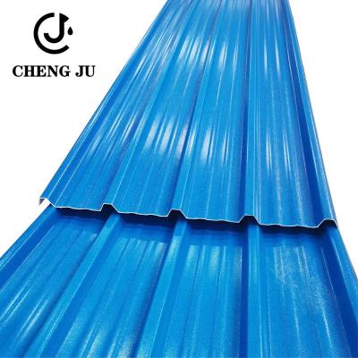 Chine Feuille de toit de lumière du soleil de PVC Matériaux de construction imperméables Tuiles ondulées synthétiques de feuille de toit à vendre