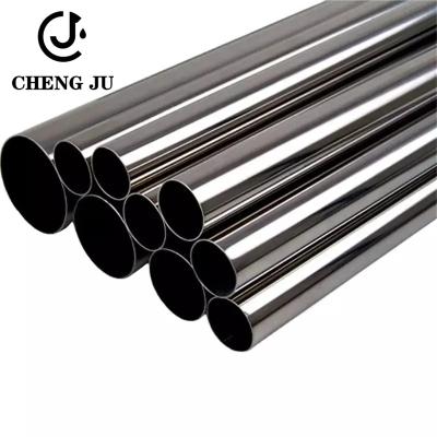 Chine Le tube de luxe en métal de tuyau de cavité d'acier inoxydable a soudé le tuyau d'acier rond poli du tuyau 304 à vendre