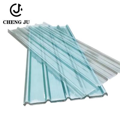 China Polímero reforçado da fibra de vidro da folha 100-2000mm do telhado de Gfrp fibra translúcida à venda