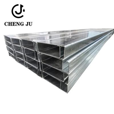 China Building Materials C Channel Galvanised Steel 1.8mm 2.8mm 3mm for sale