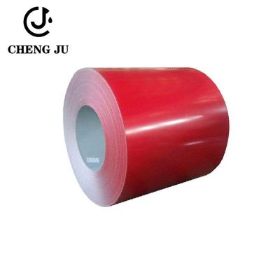 Chine La tôle d'acier de couleur rouge lovent la bobine en acier galvanisée par électro de matériaux de construction en métal de 508mm 610mm à vendre
