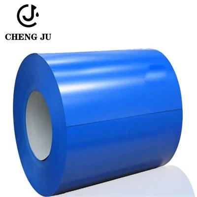 China 0.12-3mm Metal Building Materials Prepainted Blue Color Hot Dipped Galvanized Coil for sale