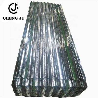China hoja acanalada de aluminio 0.12-6m m del hierro galvanizado del cinc del metal 4x8 en venta