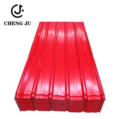 China 1000-12000mm Colored Corrugated Metal Sheets Galvanized Roofing Zinc Aluminum Steel Sheet Tiles for sale