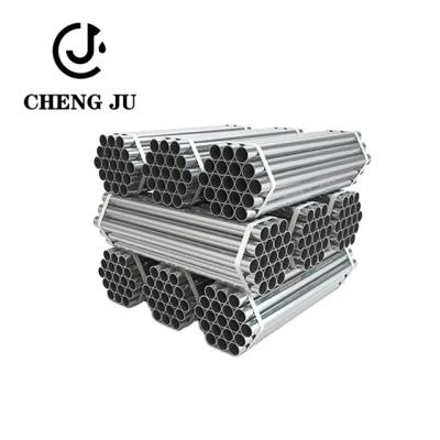 China Hot Dip Steel Hollow Pipe 0.8-12.75mm Welded Polished Galvanized Steel Round Pipe Steel Pipe for sale
