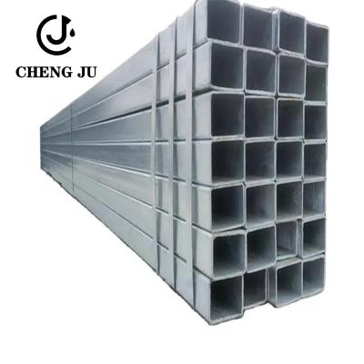 China Aluminum Steel Hollow Pipe Hot Dip Gi ERW Steel Box Section for sale
