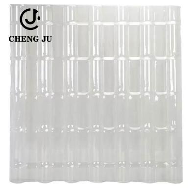 China Bamboo Joint Polycarbonate Clear Roof Panels 0.6-2.5mm Frp Translucent Sheet for sale