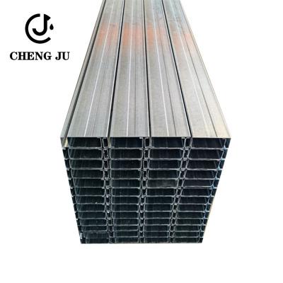 China Calha de aço galvanizada do C para materiais de construção à venda