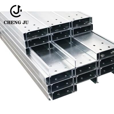 China 6-12m C Channel Galvanized Steel High Strength Metal For Building Materials for sale