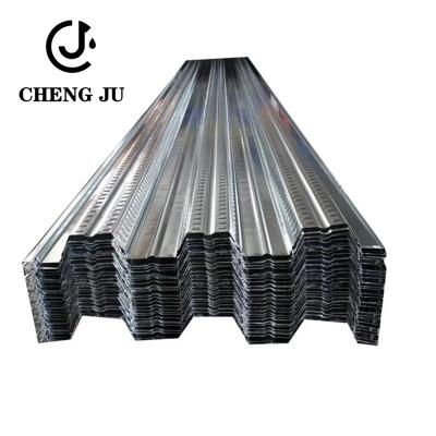 China Material de construcción de acero inoxidable durable del metal del piso de la hoja acanalada del Decking en venta