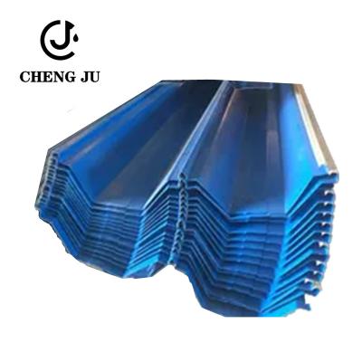 China Hot Rolled Sunlight Roof Sheet 0.26-0.3mm Color Coated Aluminum Zinc Corrugated Galvanized Steel Sheet for sale