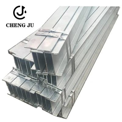 China material revestido H de la columna de 5-34m m del metal del Al-Zn de acero prefabricado de la estructura en venta