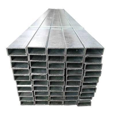 China Profile de acero de ASTM Ms tubo cuadrado galvanizado tubo hueco de acero rectangular en venta