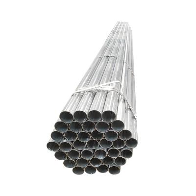 China GI Pipe Steel Pre Galvanized Tube Hot Dip Galvanized Round Steel Pipe For Construction for sale