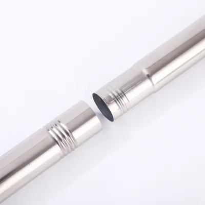 China Customized All Size Stainless Steel Pipe Thread Splicing Rod Toilet Brush Rod for sale